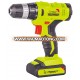 18V Cordless Drill Portable BMC box packing LED light fast rechargeable cordless screwdriver